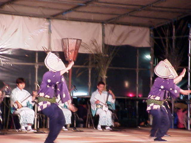 福島支部の男踊り