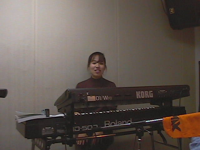 キーボード、にゃおさん